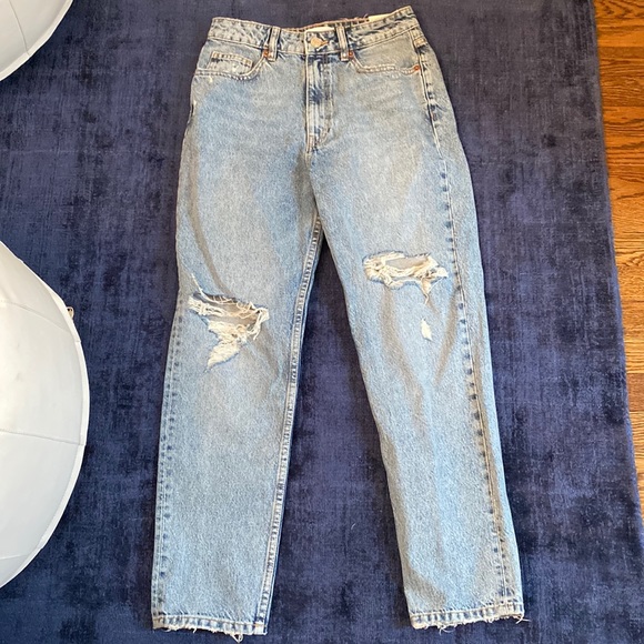 Zara | Jeans | Zara Classic Mom Fit 